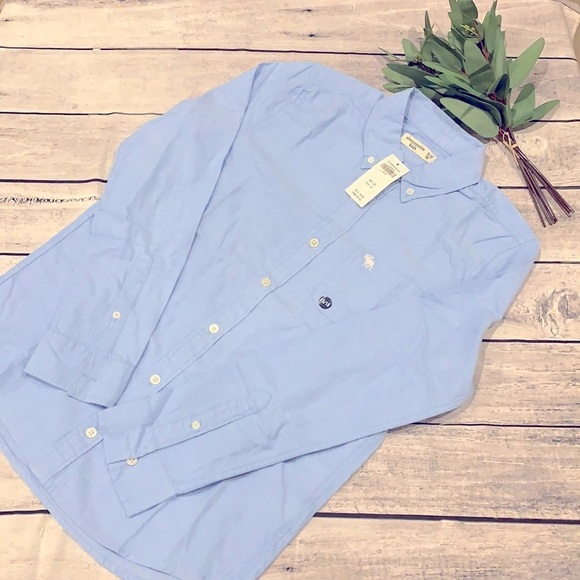Abercrombie Kids NWT Longsleeve Buttondown‎ - Picture 1 of 3